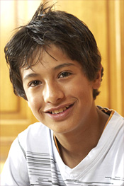 photo of boy smiling